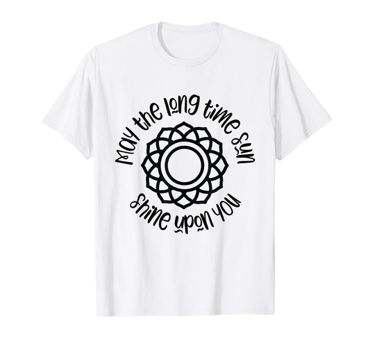 Kundalini Yoga Shirt May The Long Time Sun Shine Upon You T-Shirt