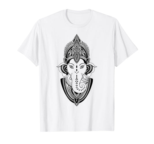 Ganesha God deity Indian India yoga meditation t shirt T-Shirt
