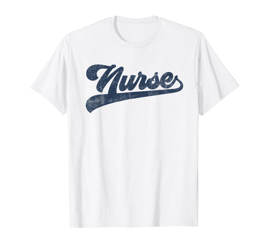 Nurse Cute Vintage Graphic Nursing T-Shirt