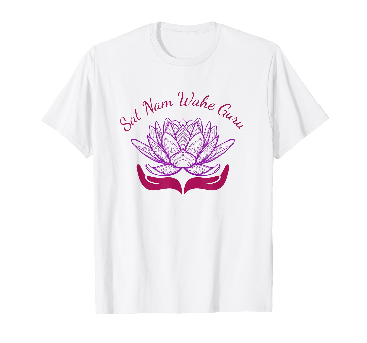 Kundalini Yoga Lotus T-Shirt Sat Nam Wahe Guru T-Shirt