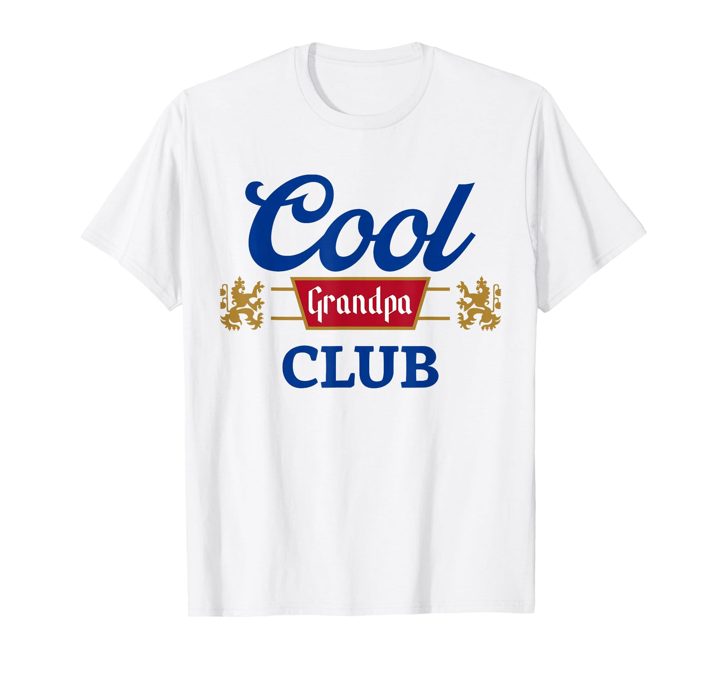 Retro Cool Grandpa Club Family Matching Father's Day for Men T-Shirt