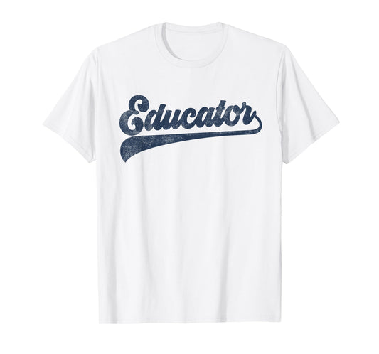 Educator Cute Vintage Graphic T-Shirt