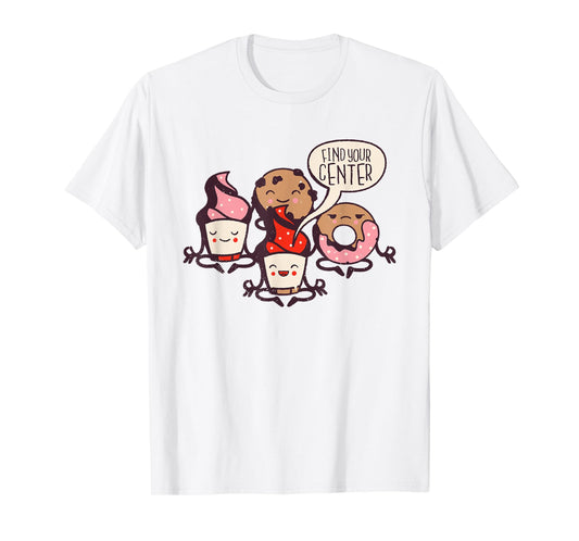 BAKING BAKER FUNNY YOGA EXERCISE T-Shirt