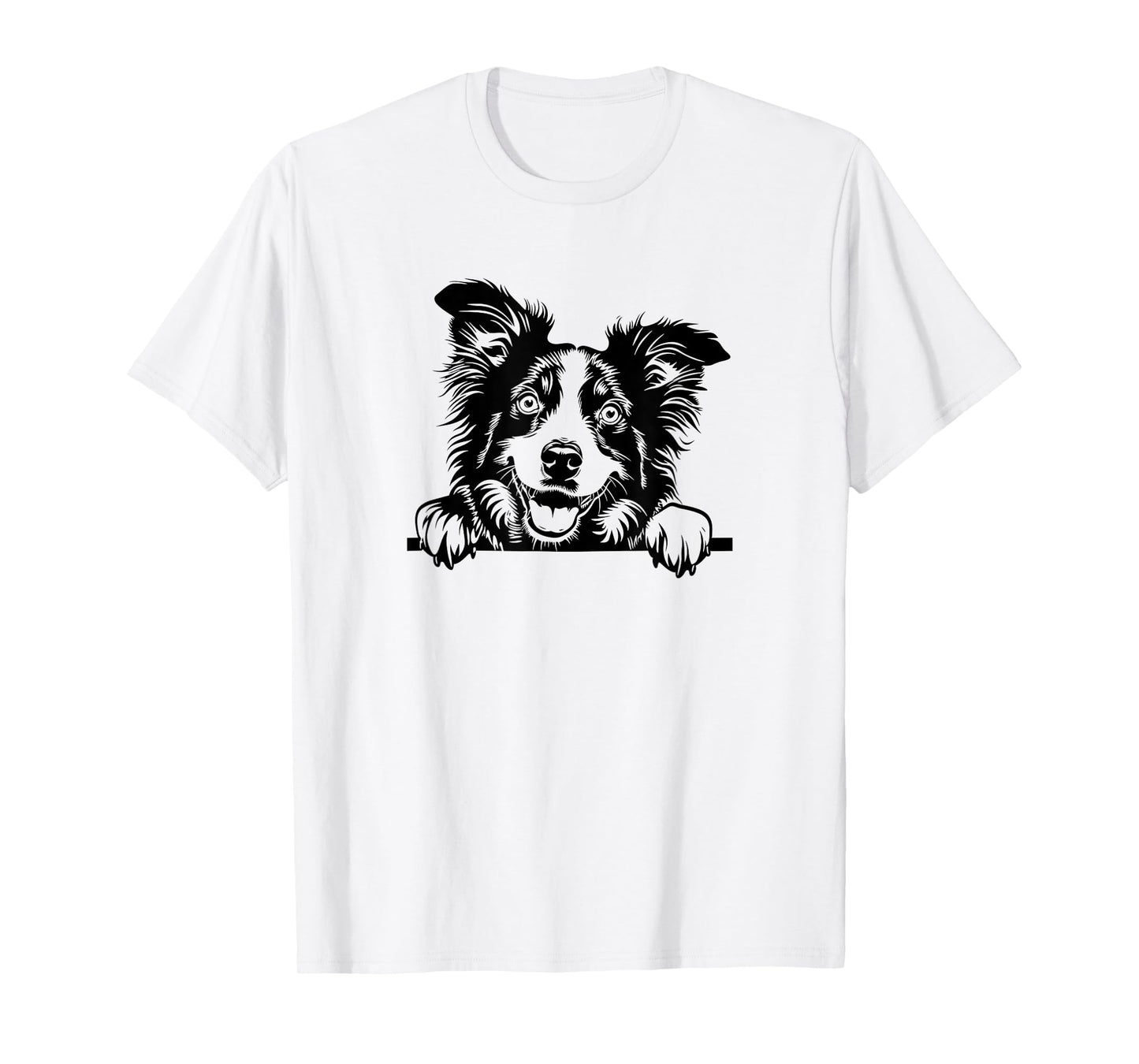 Cute Funny Retro Vintage Logo Happy Aussie Dog Lover T-Shirt