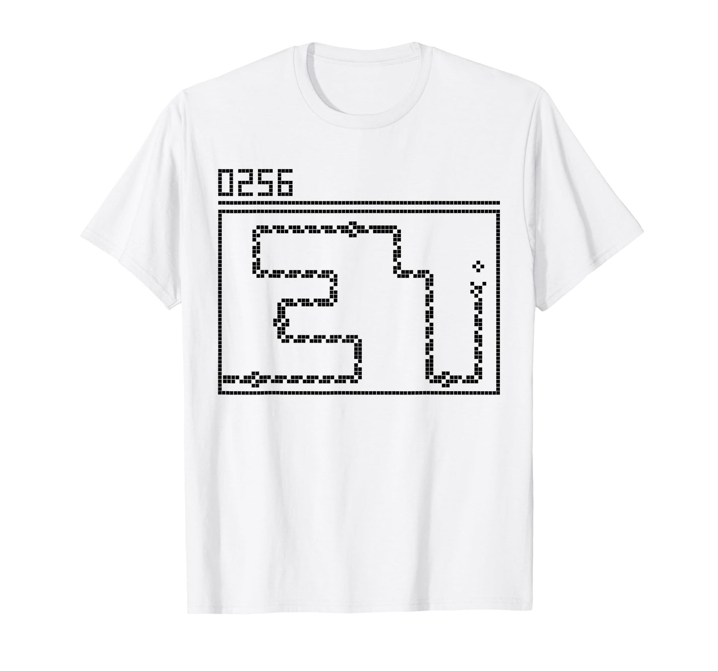 Retro Snake Video Game 90s Classic Old Gamer T-Shirt