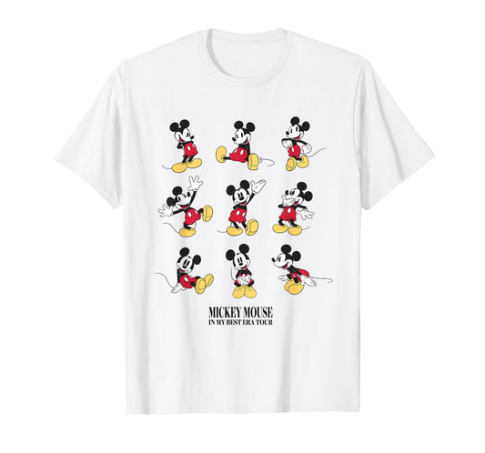 Disney Mickey Mouse and Friends Classic Grid Poses T-Shirt
