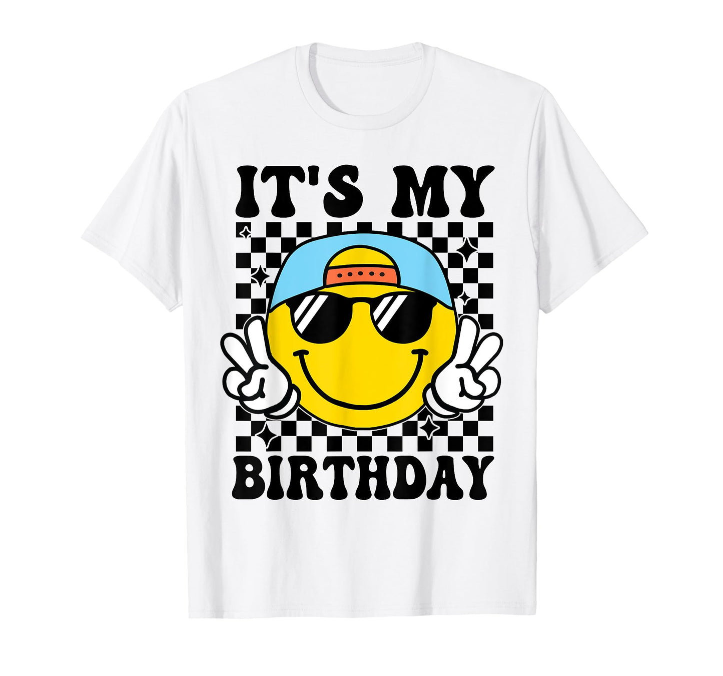 Bruh It's My Birthday Smile Birthday for Boys Kids T-Shirt