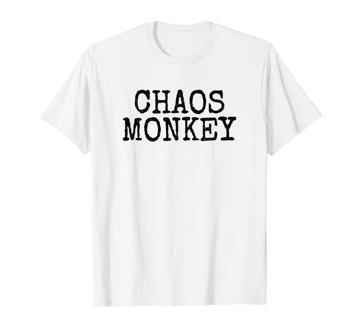 Chaos Monkey TECH Engineer TEES T-Shirt