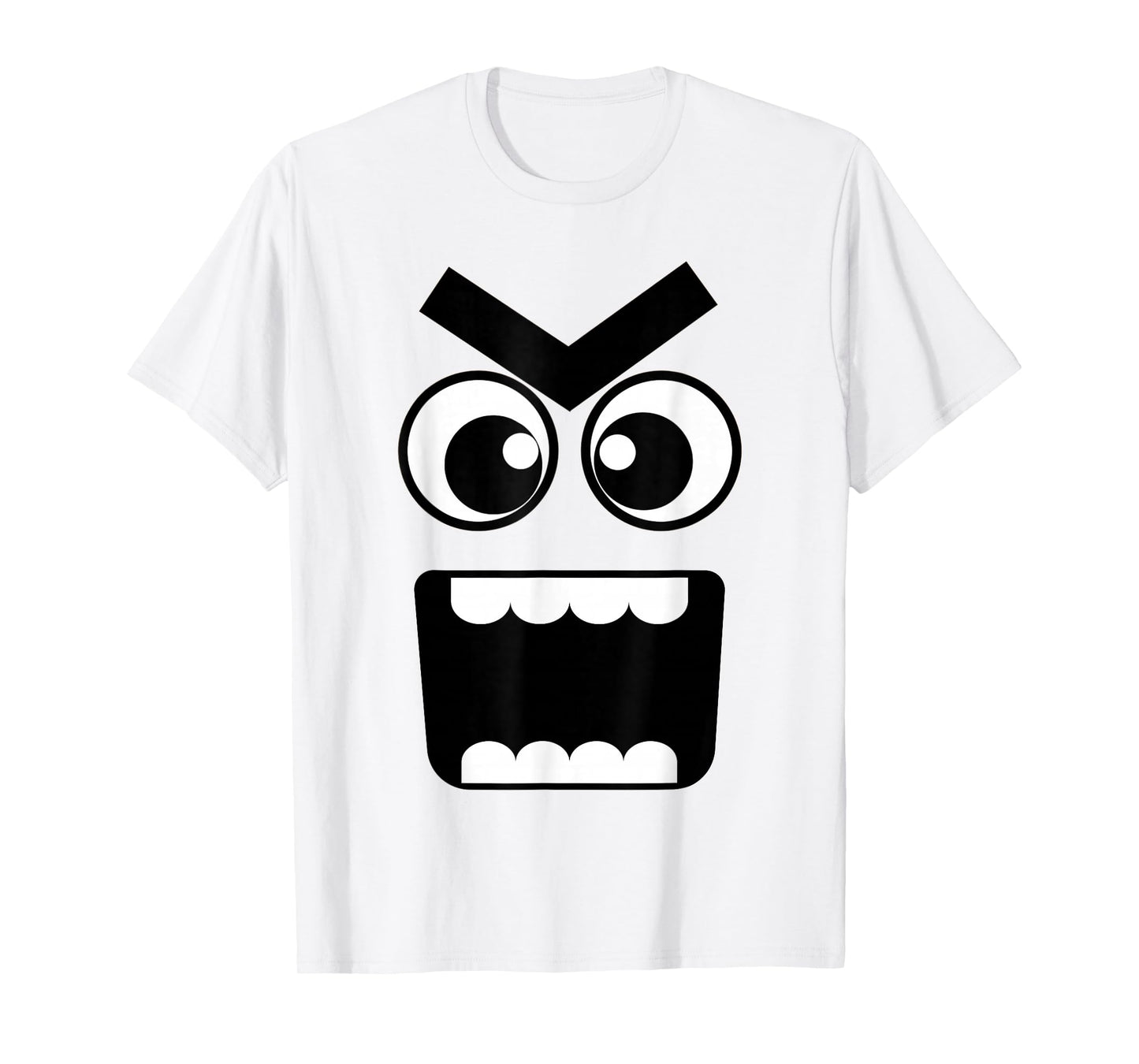 Creepy Carrots Face Funny Halloween Costume Kids and Adults T-Shirt