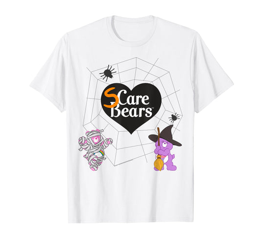 Care Bears Halloween SCare Bears Spider Web Mummy Witch T-Shirt