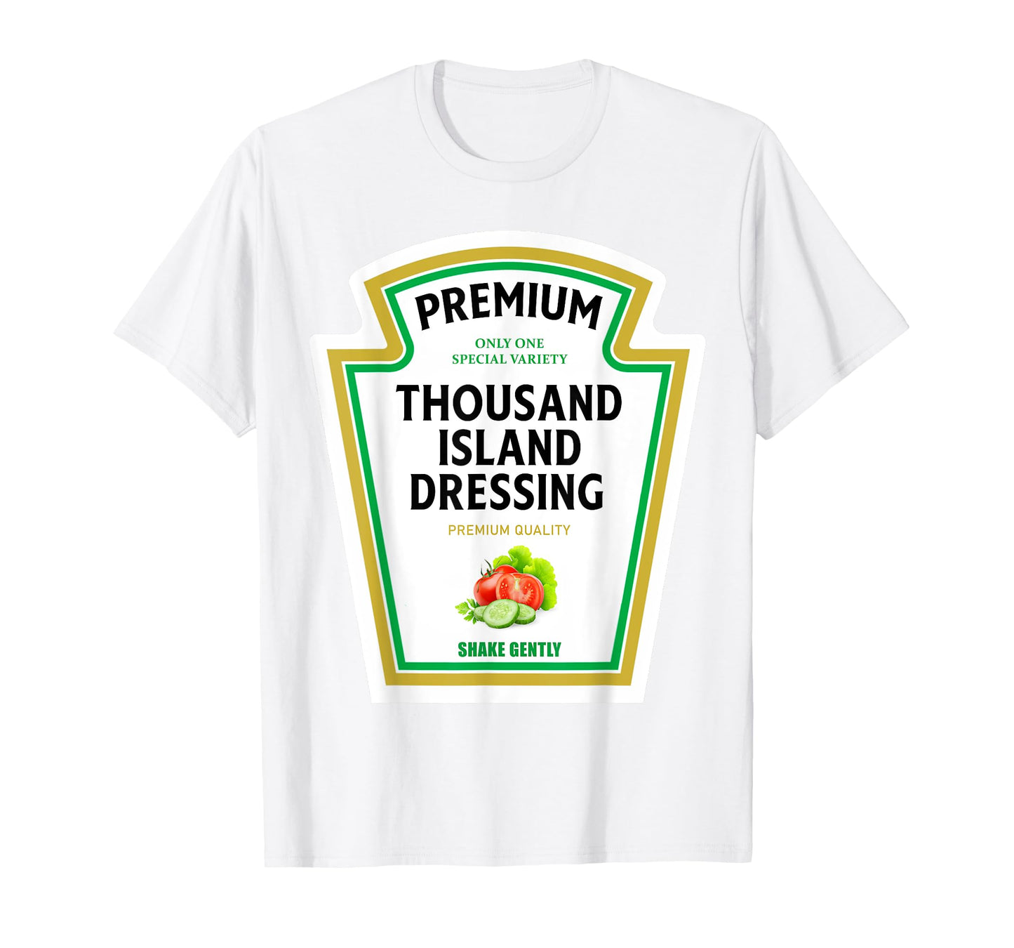 Thousand Island Dressing 2024 Ketchup Mustard Mayo Halloween T-Shirt