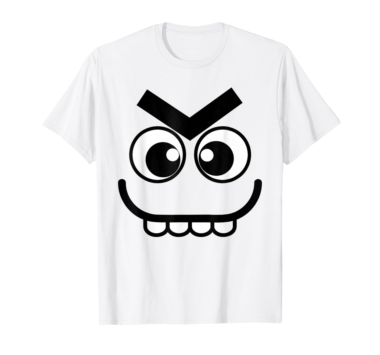 Creepy Carrots Face Funny Halloween Costume Kids and Adults T-Shirt