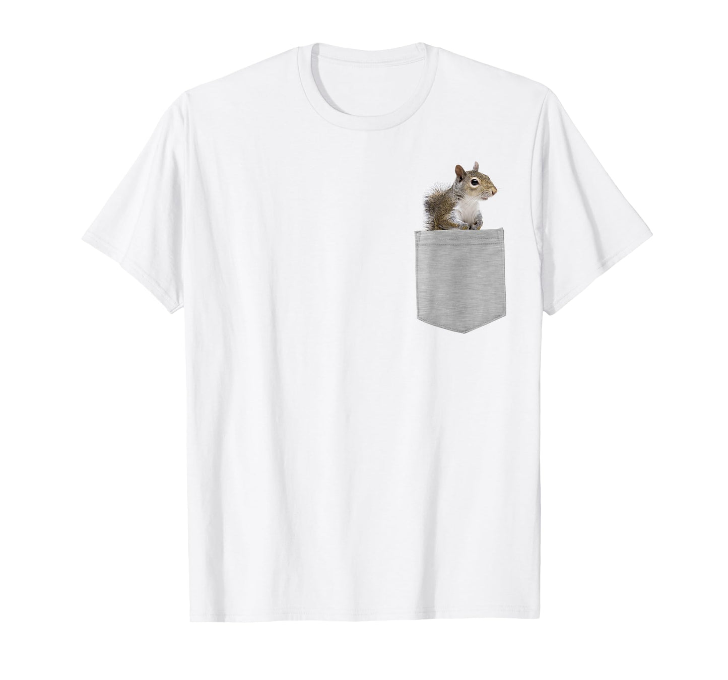 Animal in Your Pocket American Grey Squirrel T-Shirt