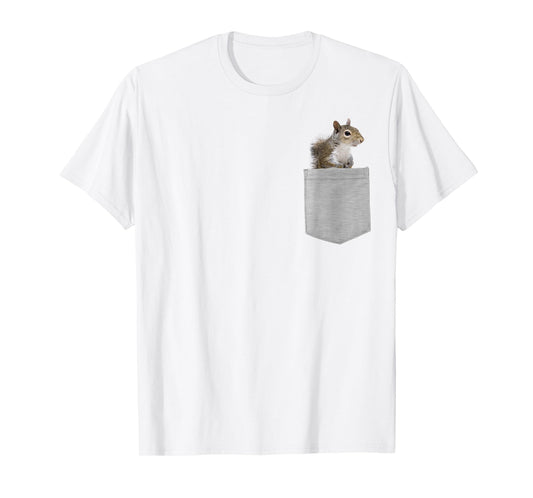Animal in Your Pocket American Grey Squirrel T-Shirt