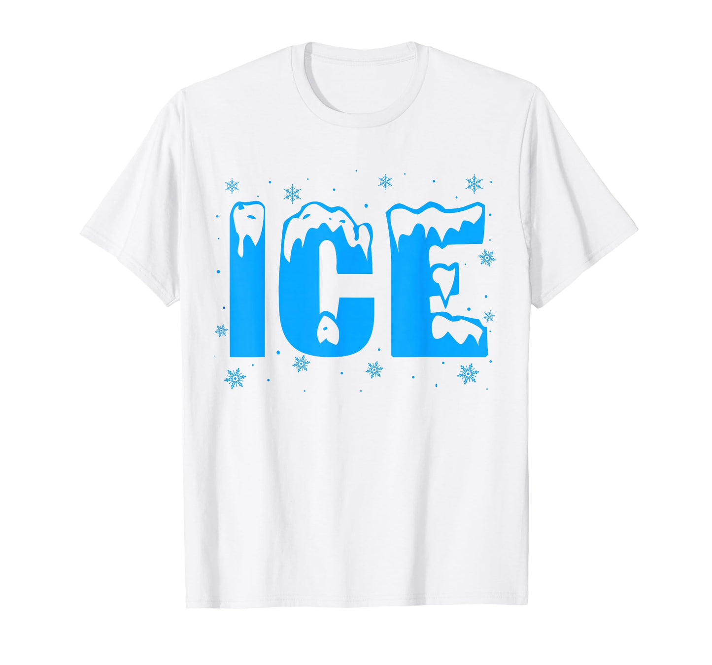 Funny Ice Costume Halloween 2024 Family Matching T-Shirt