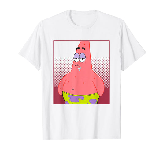 SpongeBob SquarePants Drooling Patrick Star Portrait T-Shirt