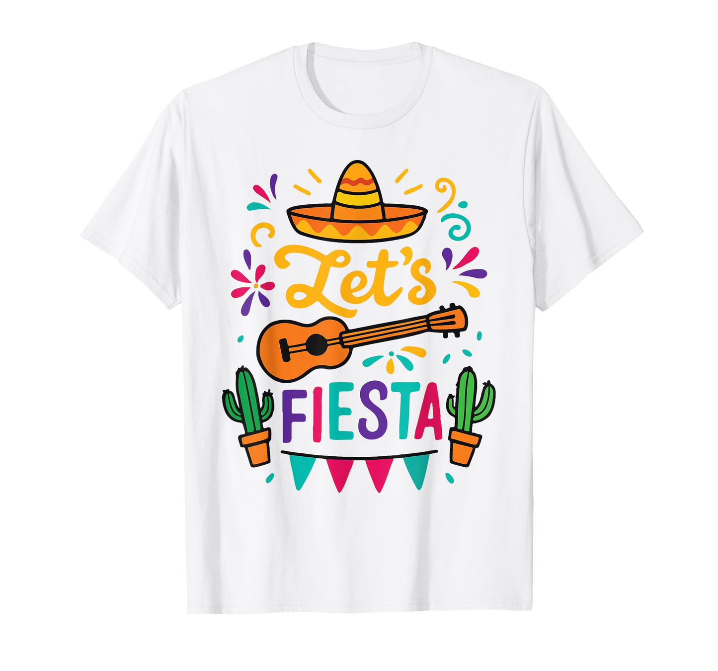 Cinco Mayo Lets Fiesta Toddler Girl Boy Mexican Funny Squad T-Shirt
