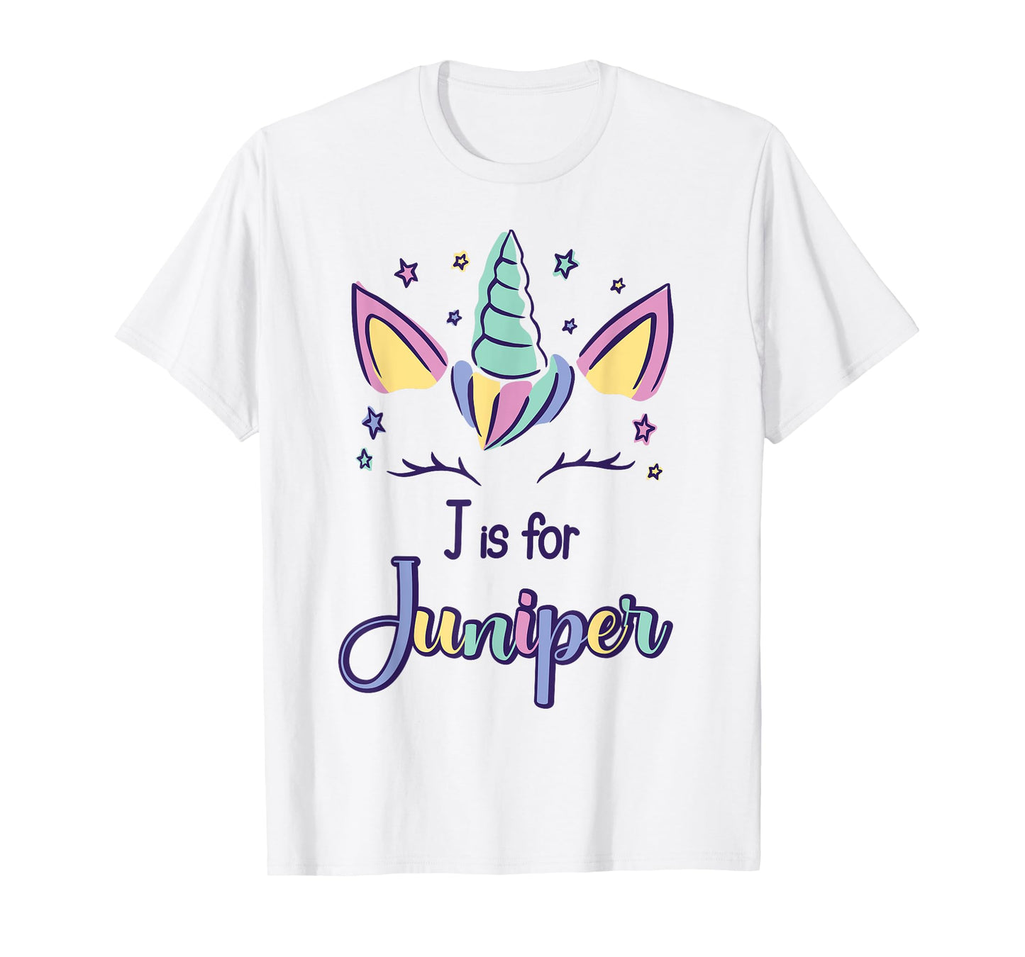 First Name Juniper Personalized J Is For Juniper T-Shirt