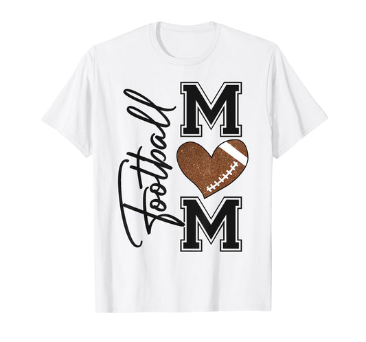 Football Mama Go Cheer Football Mom Game Day Mother's Day T-Shirt