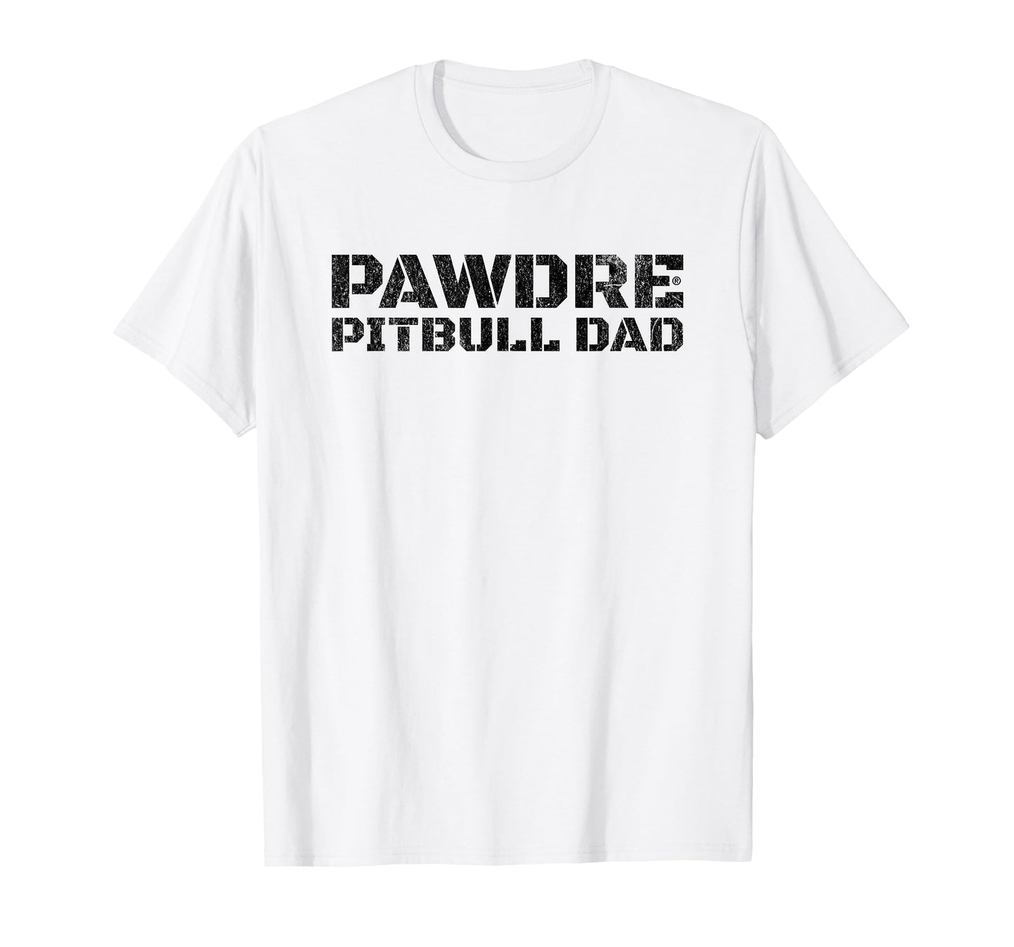 Official Pitbull Dad, Pittie Fathers Day and Christmas T-Shirt