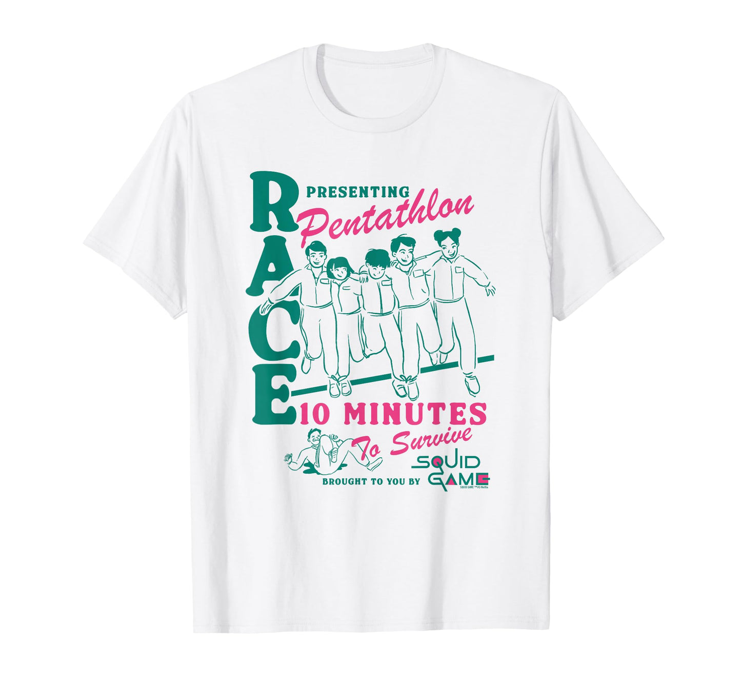 Squid Game Pentathlon Officially Licensed T-Shirt