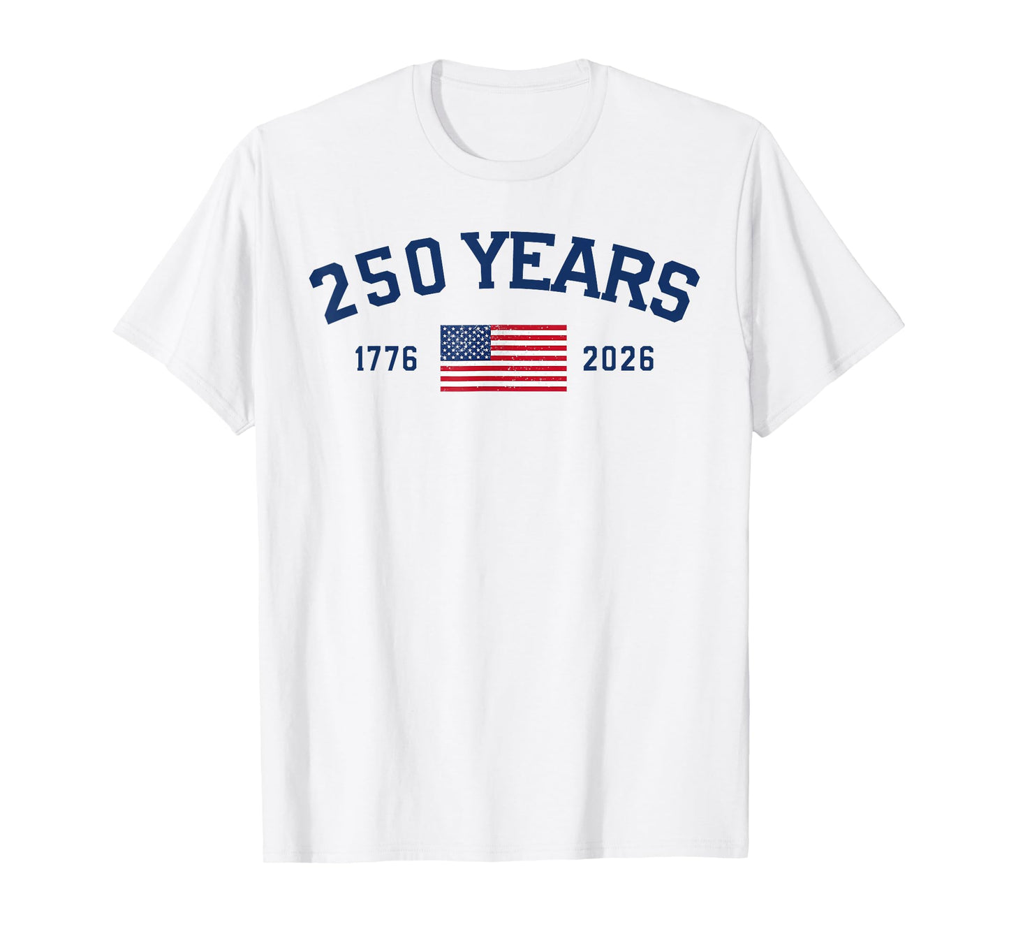Years American Flag Anniversary USA Birthday for Men Women T-Shirt