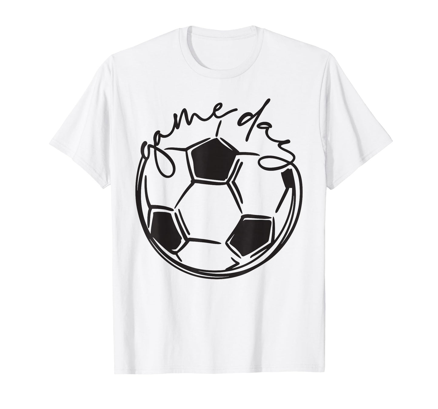 Soccer Game Day Soccer Mom Soccer Mama Go Cheer Sports T-Shirt