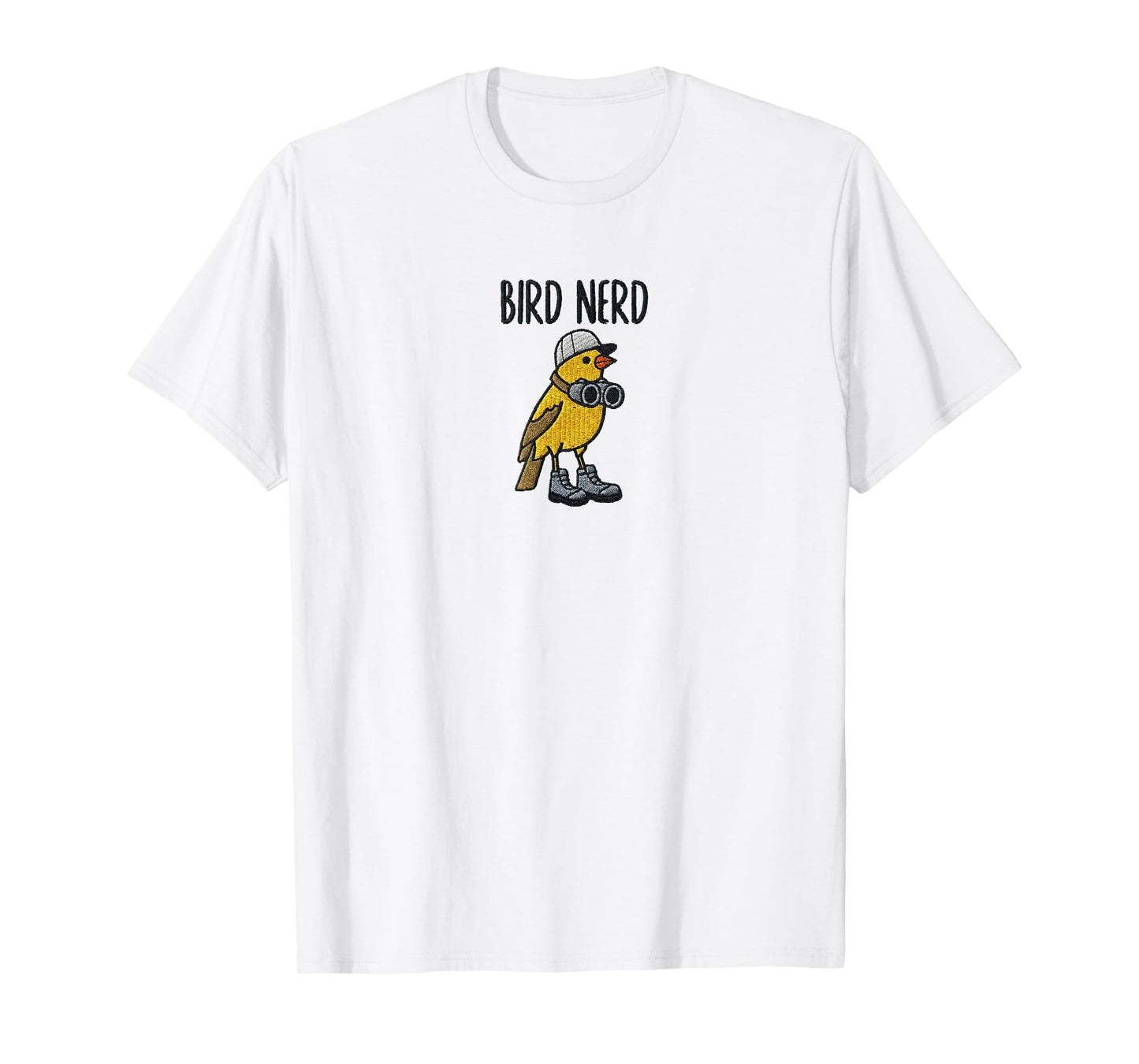 Funny Bird Nerd, Backyard Birding Gift for Bird Lovers T-Shirt