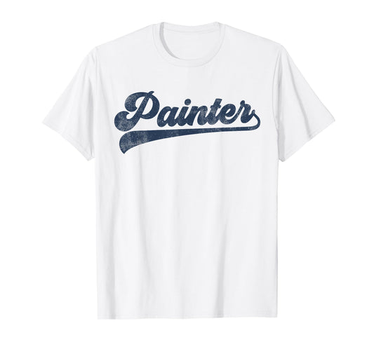 Painter Cute Vintage Graphic T-Shirt
