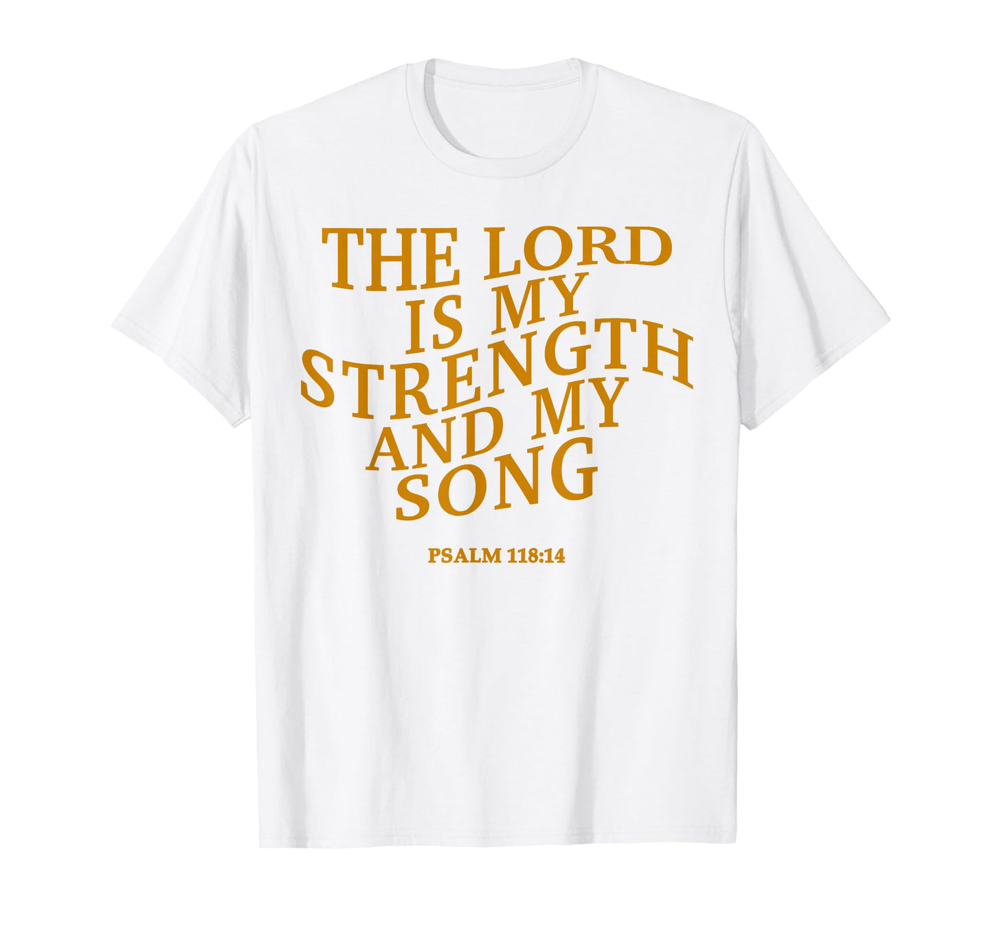 The Lord is My Strength and My Song Christian Jesus God Mom T-Shirt