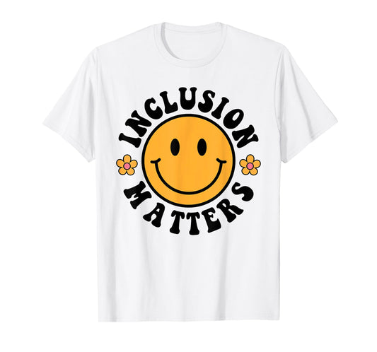 Special Education Teacher Autism Awareness Inclusion Matters T-Shirt
