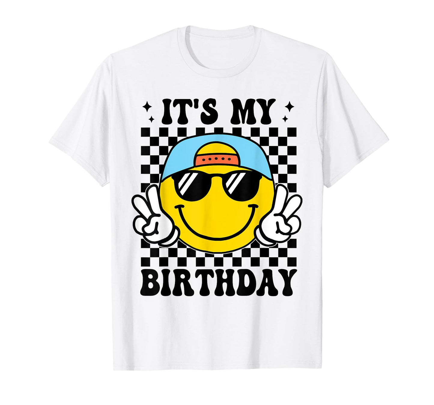 Bruh It's My Birthday Smile Birthday For boys T-Shirt