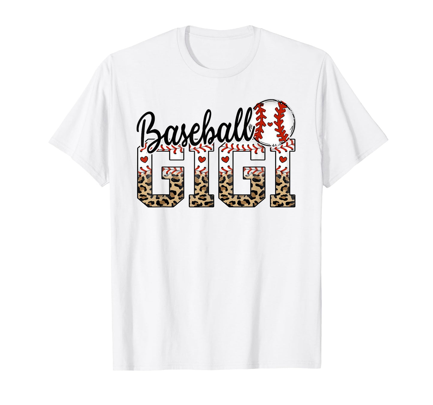 Baseball Gigi Women BallPark Gigi Baseball Mom Mother's Day T-Shirt