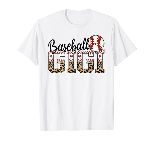 Baseball Gigi Women BallPark Gigi Baseball Mom Mother's Day T-Shirt