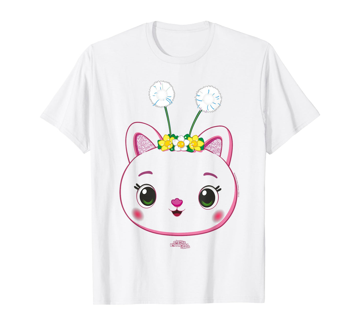 DreamWorks Gabby’s Dollhouse Kitty Fairy Big Face T-Shirt
