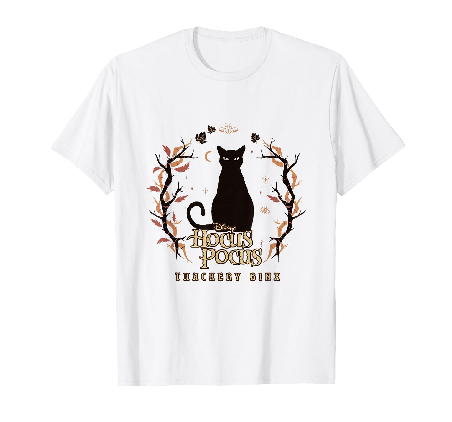 Disney Hocus Pocus Thackery Binx Halloween Magic T-Shirt
