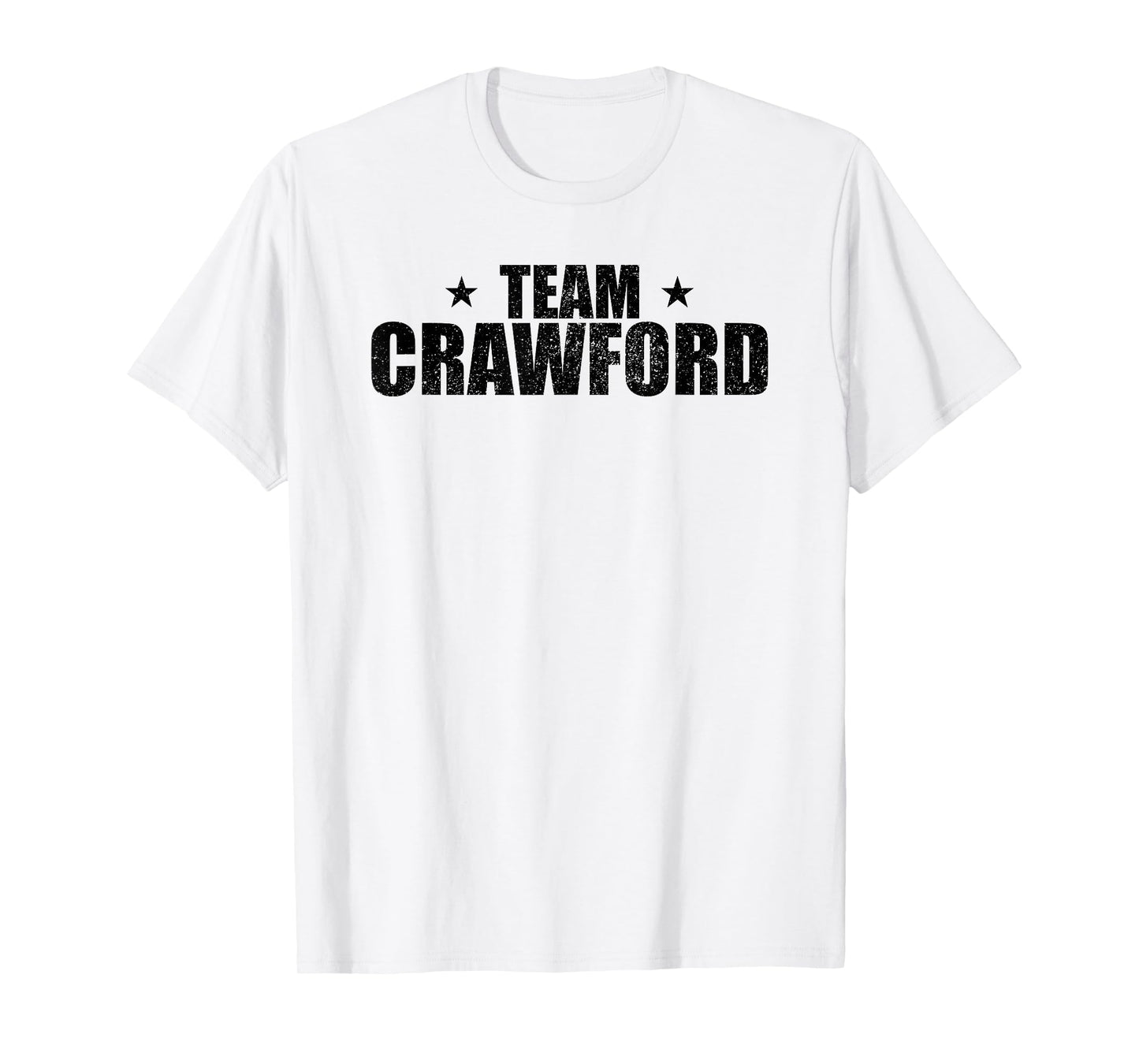 Crawford Surname Family Birthday Crawford Lastname T-Shirt