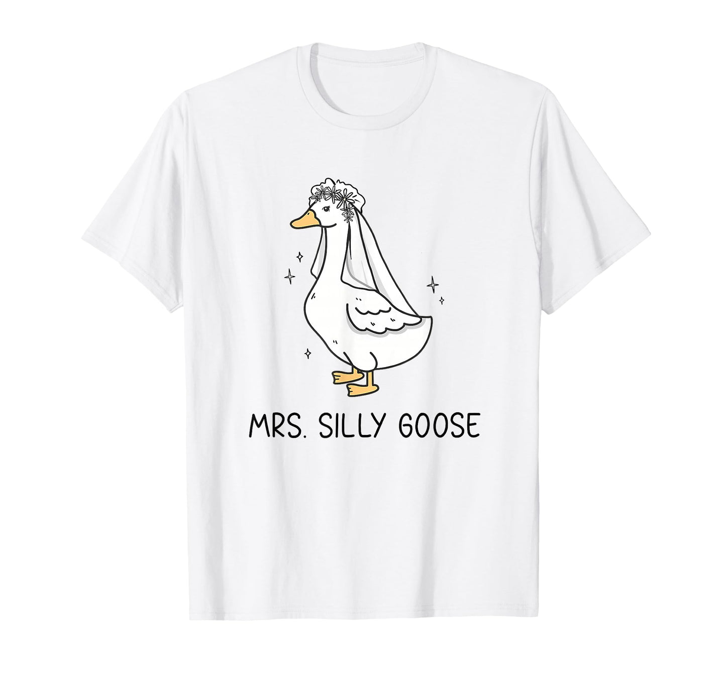 Bride To Be Wedding Silly Bride Goose Gettin' Loose T-Shirt
