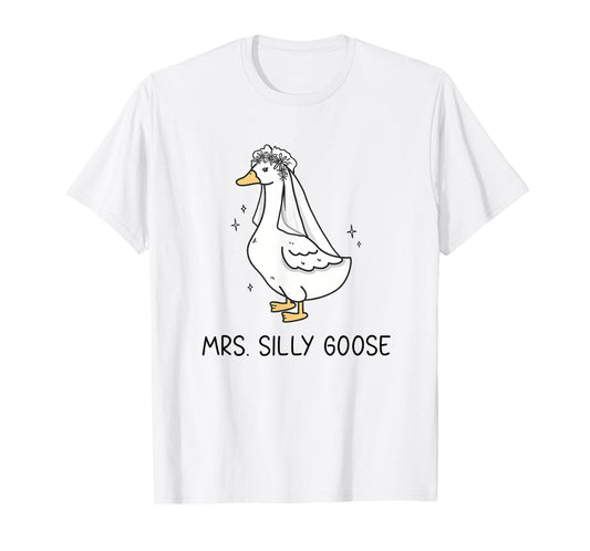 Bride To Be Wedding Silly Bride Goose Gettin' Loose T-Shirt