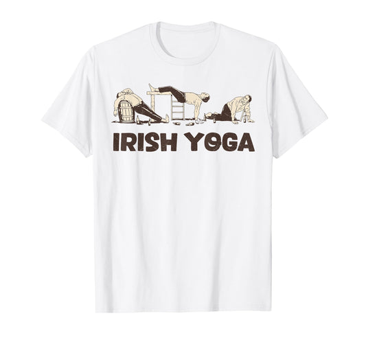 Irish Yoga Funny St. Patrick's Day T-Shirt