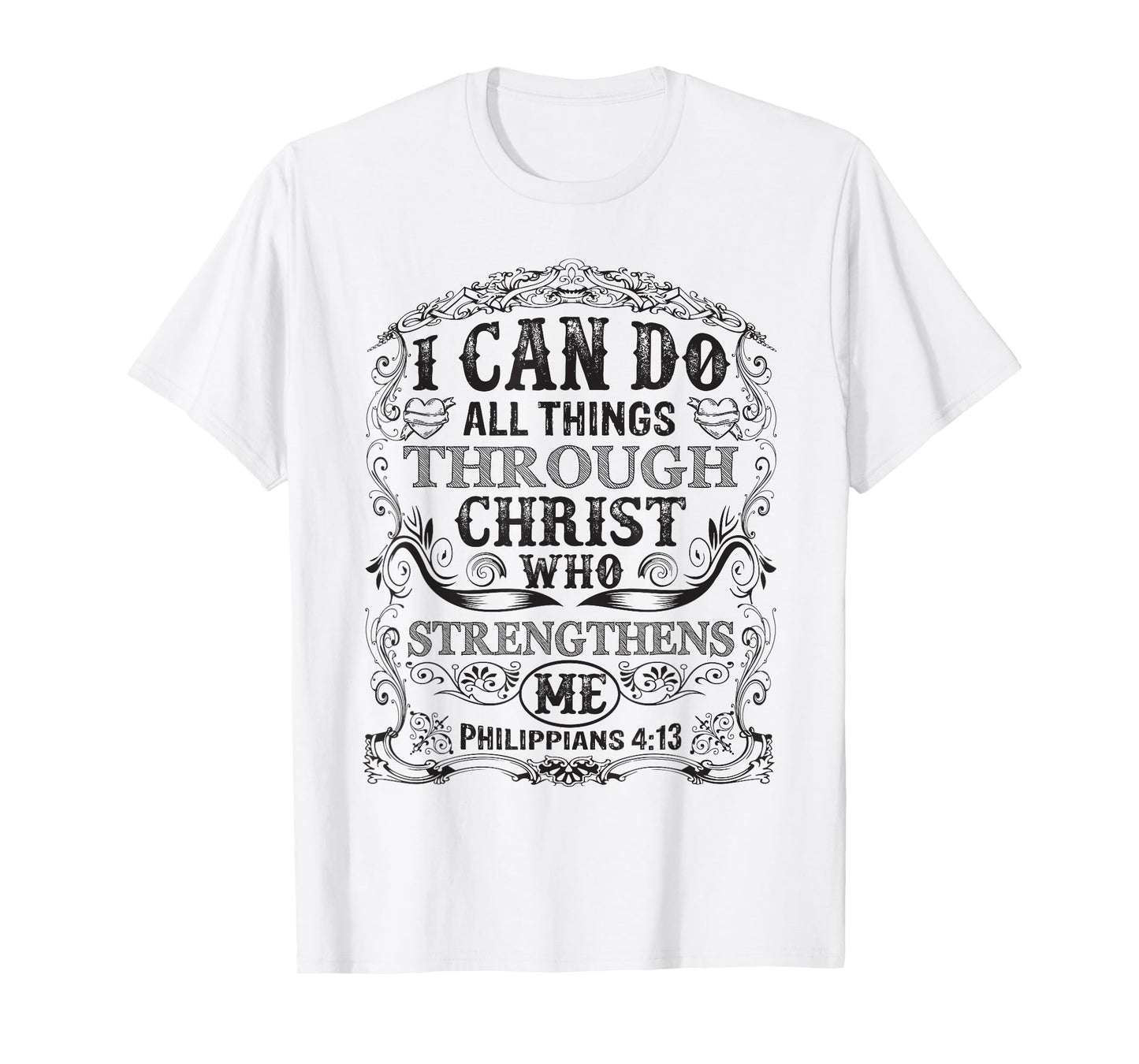 Christian Scripture tShirts | Womens Bible Verse Shirts T-Shirt