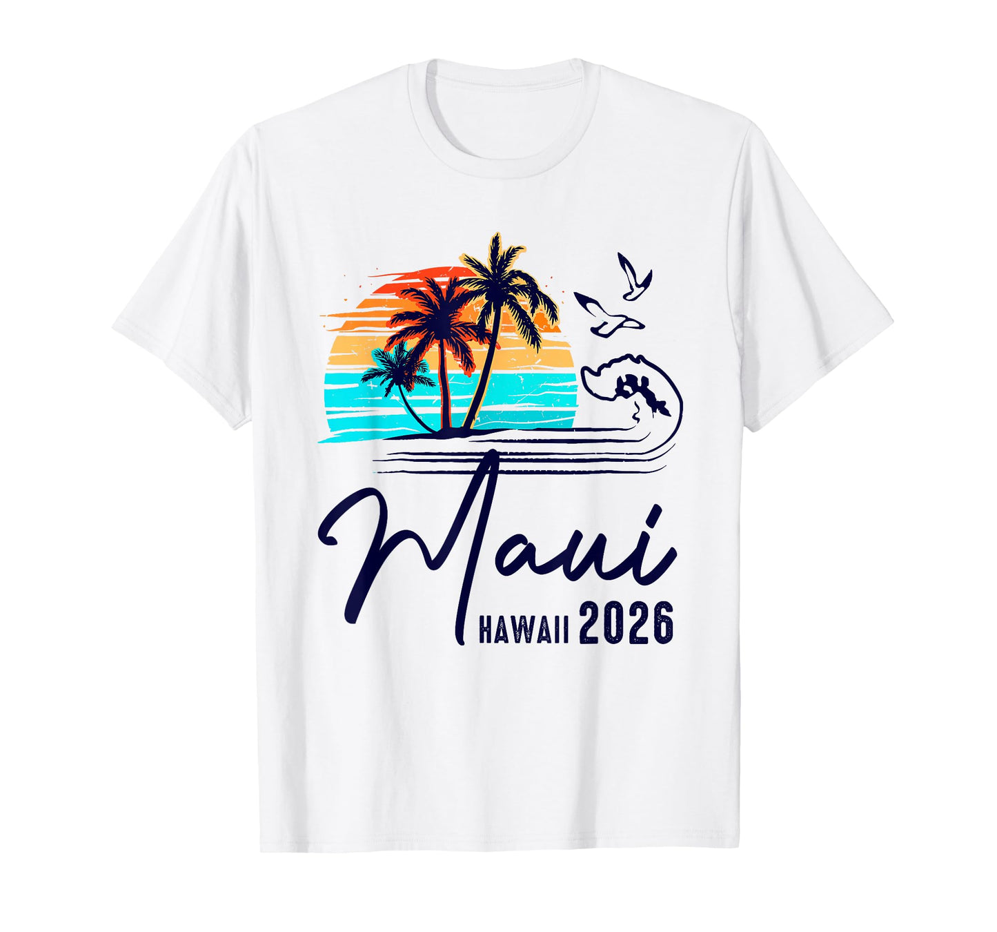 Maui Hawaii 2026 Vacation Beach Matching Family Group T-Shirt
