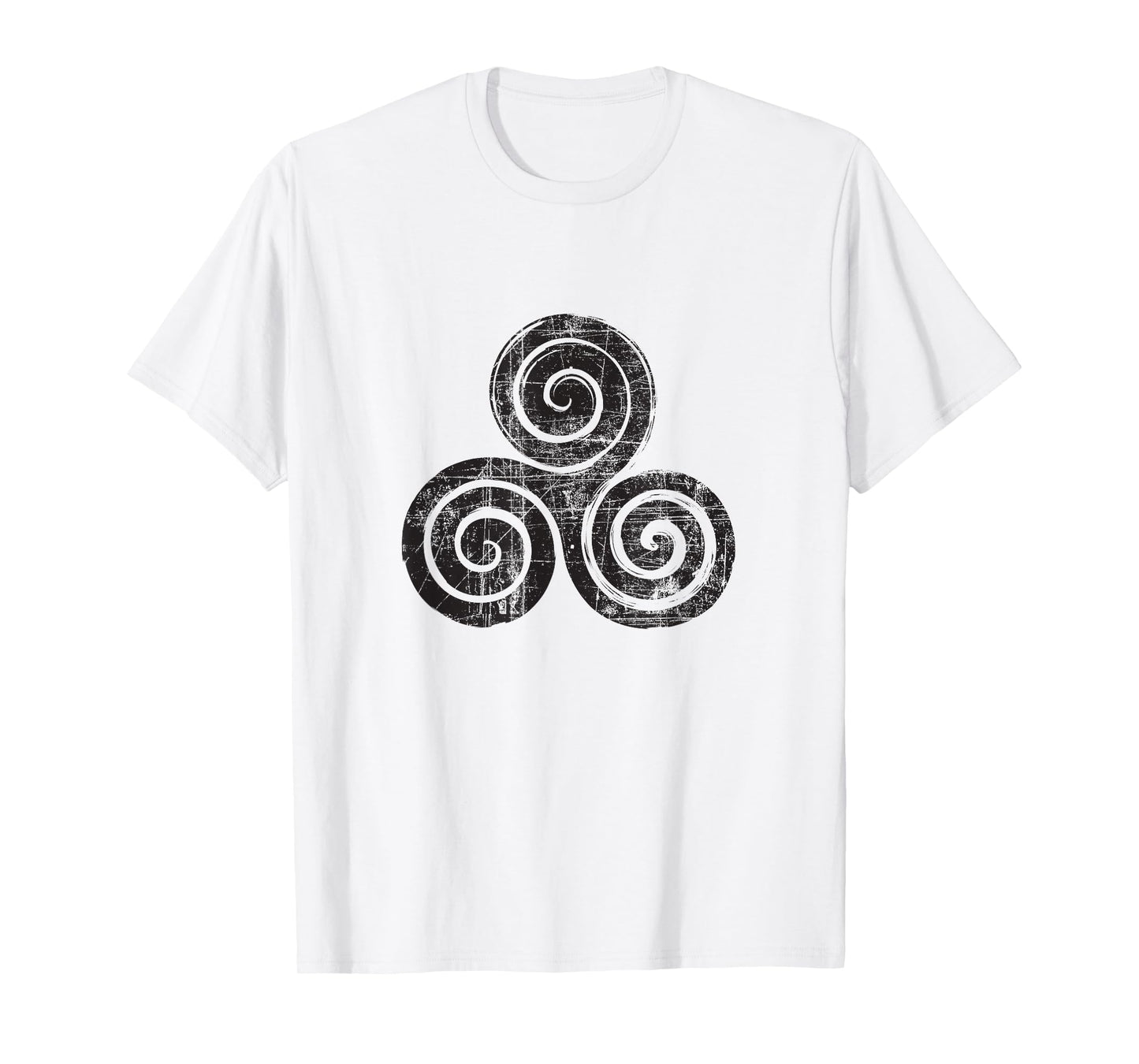 Wiccan Triskele Triple Spiral Triskelion Celtic Knot T-Shirt