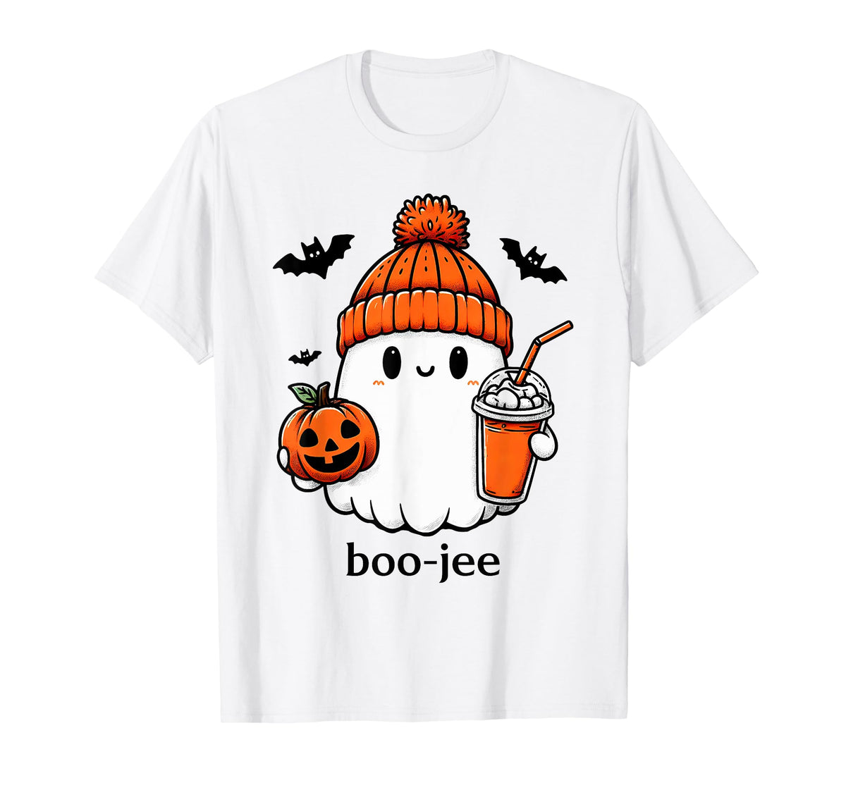 Cute Ghost Bougie Ghost Boo-Jee Halloween T-Shirt
