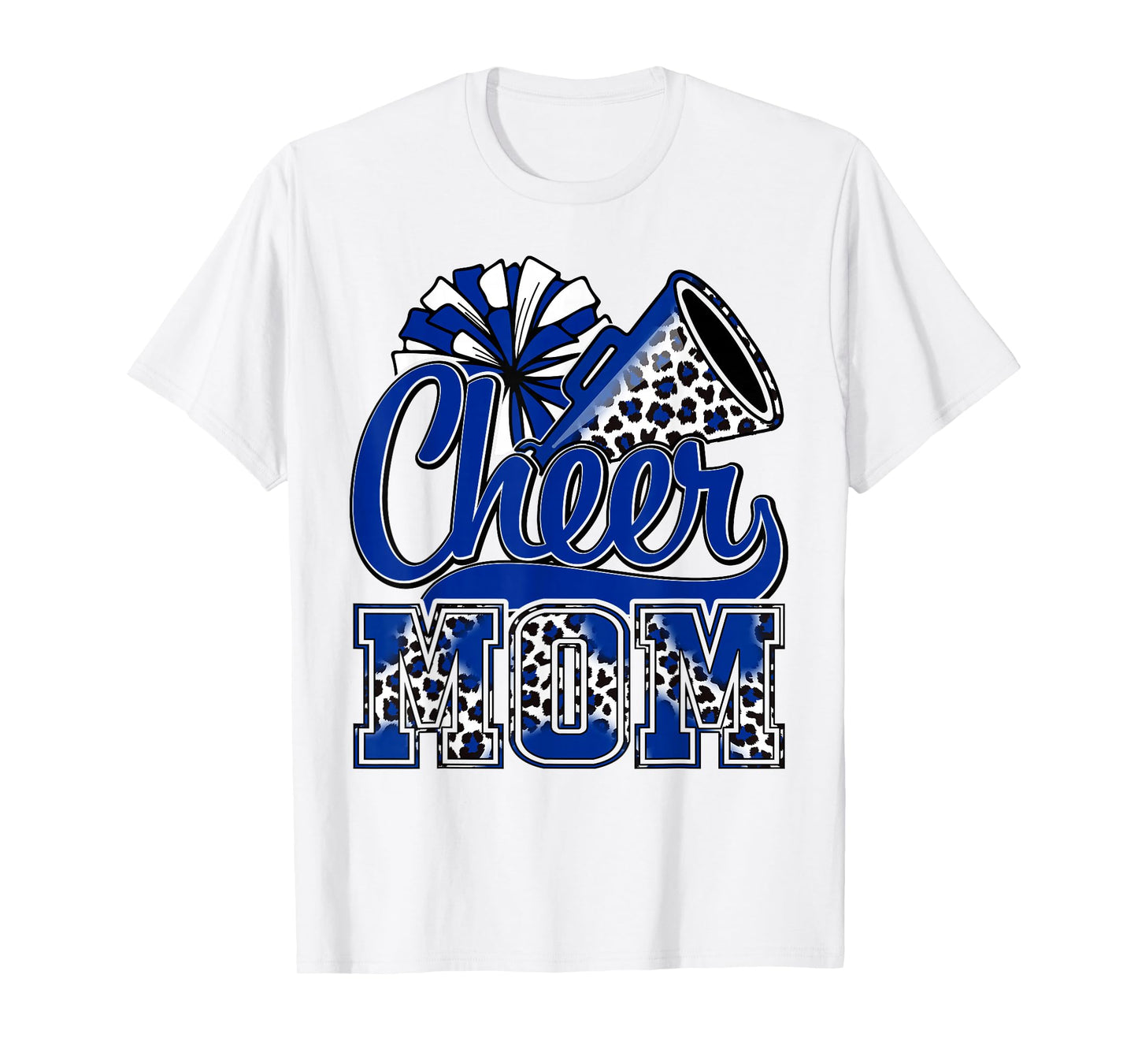 Cheer Mom Cheerleader Mom Cheer Mama Biggest Fan Mothers Day T-Shirt