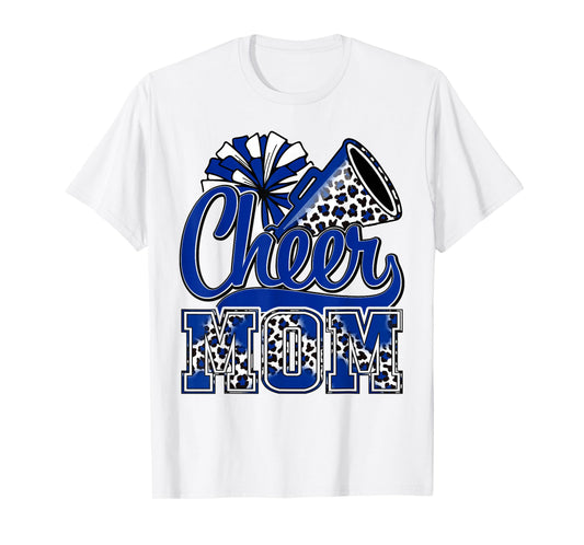 Cheer Mom Cheerleader Mom Cheer Mama Biggest Fan Mothers Day T-Shirt