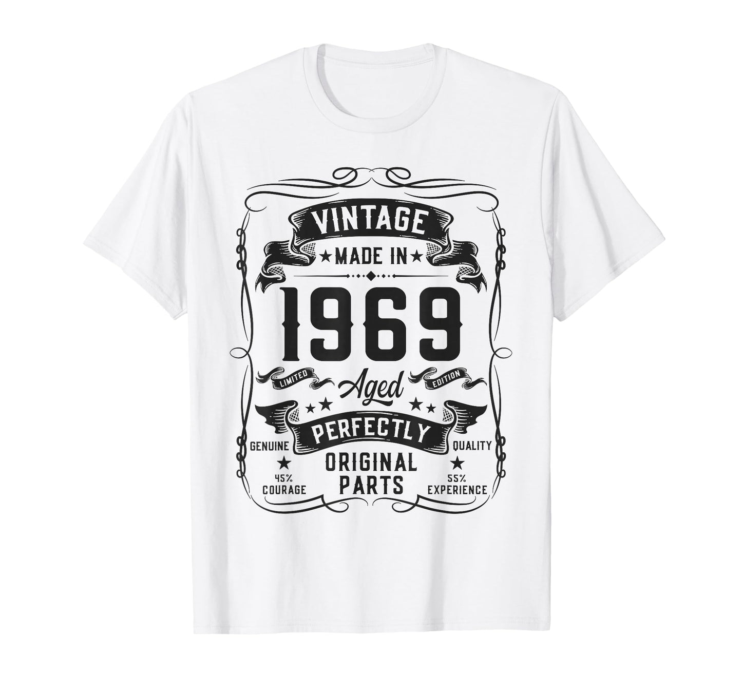 Vintage 1969 57yr 57th Birthday Gifts for Men 57 Years Old T-Shirt
