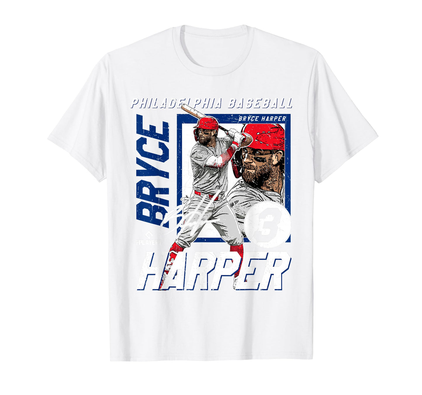 Bryce Harper | Philadelphia MLB Baseball Players |MLBBYH201M T-Shirt