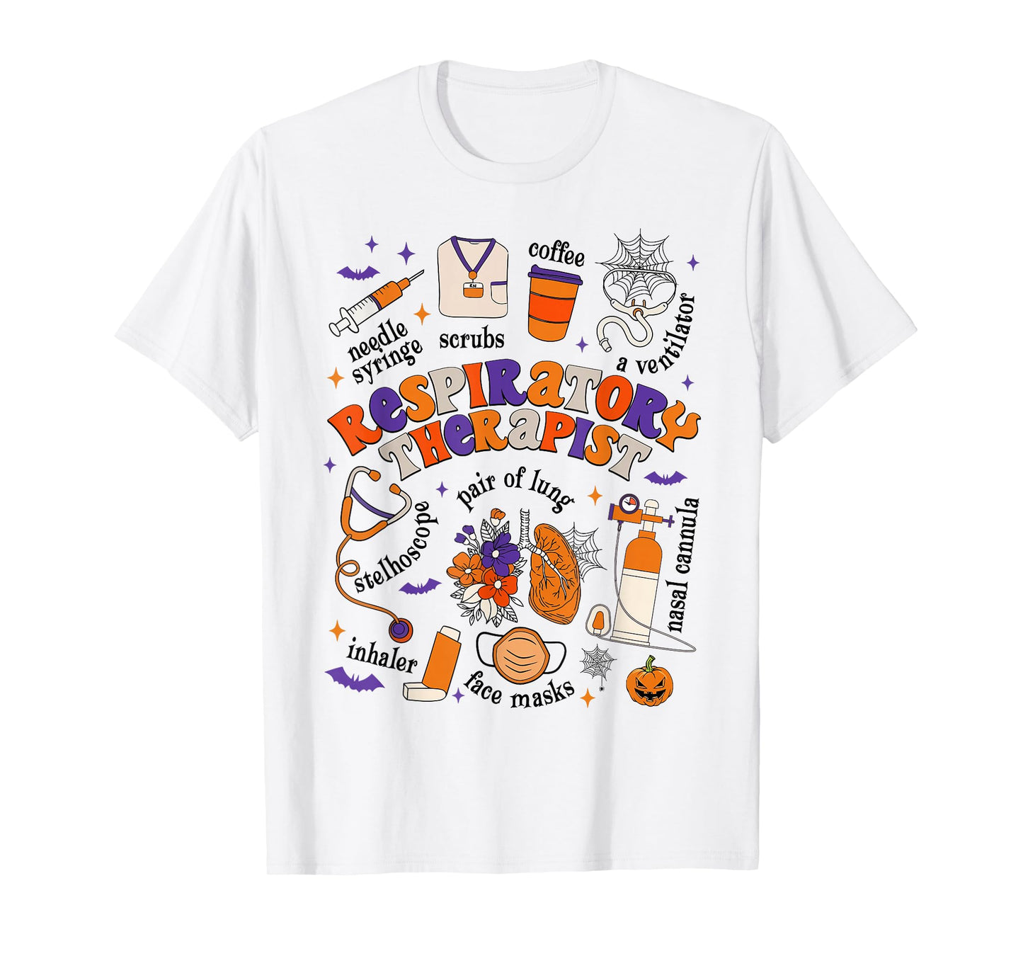 Respiratory Therapist Shirt Halloween Respiratory Therapist T-Shirt