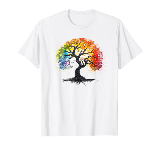 Meditation Bodhi Tree Art Lotus Pose Meditating Namaste Zen T-Shirt